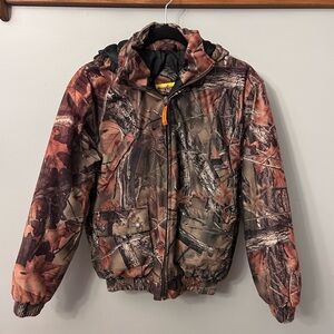 Kids Camouflage Puffer Jacket